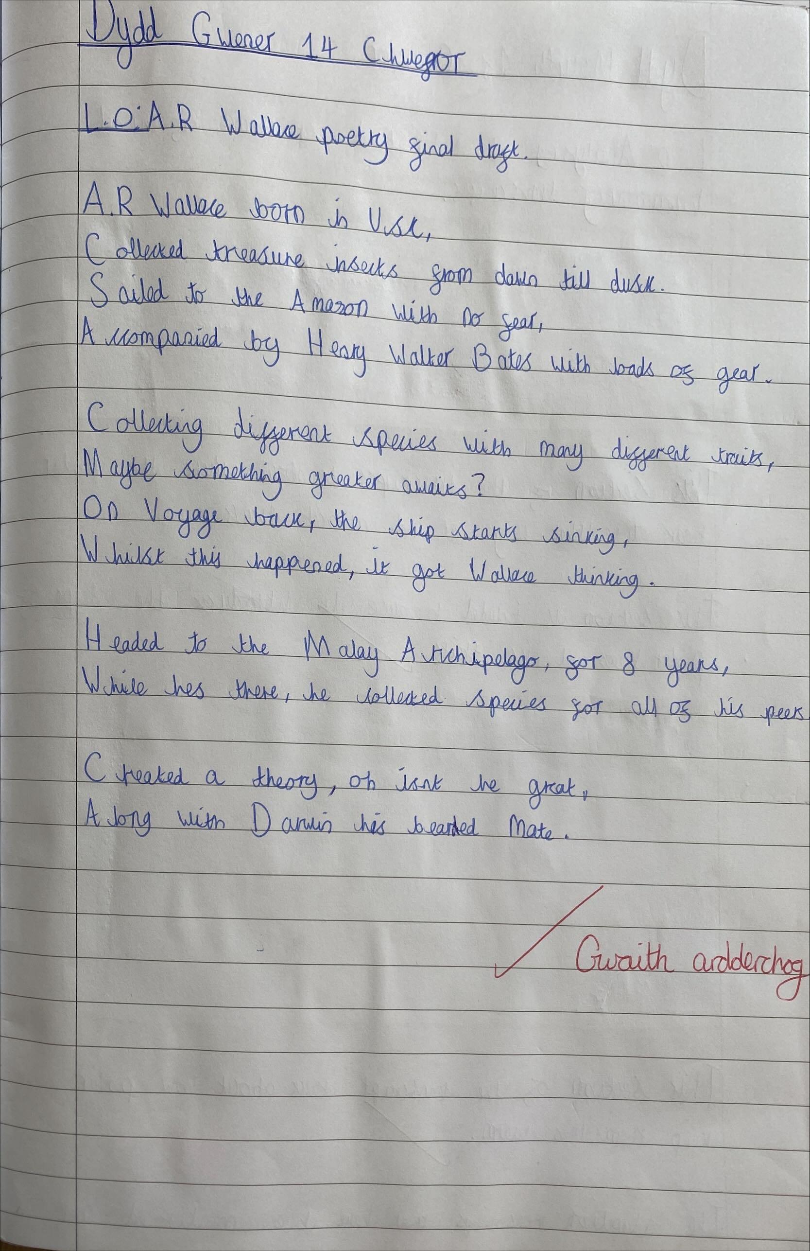 A.R. Wallace Poetry