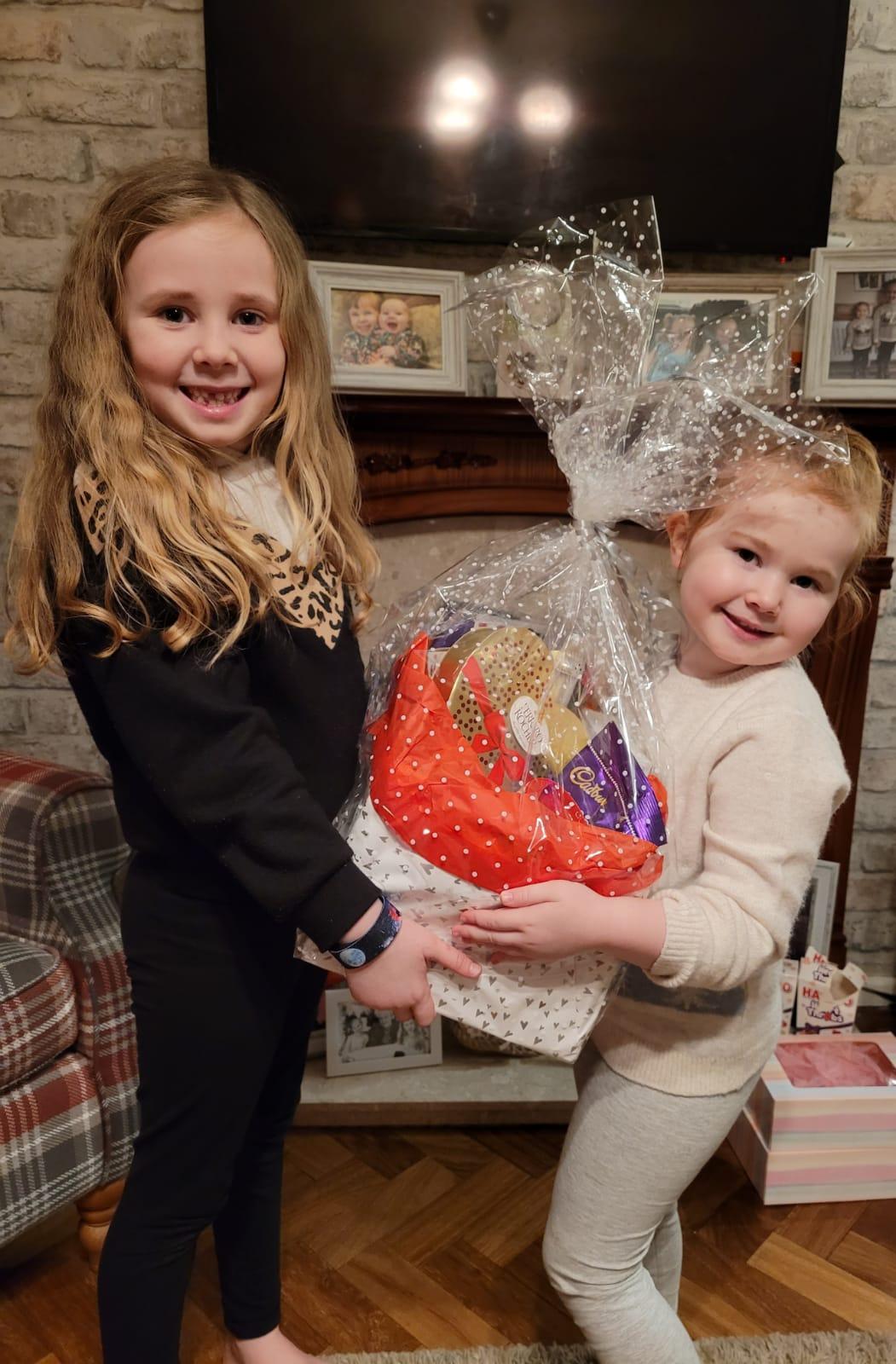 Evie-Lily and her sister Ella!