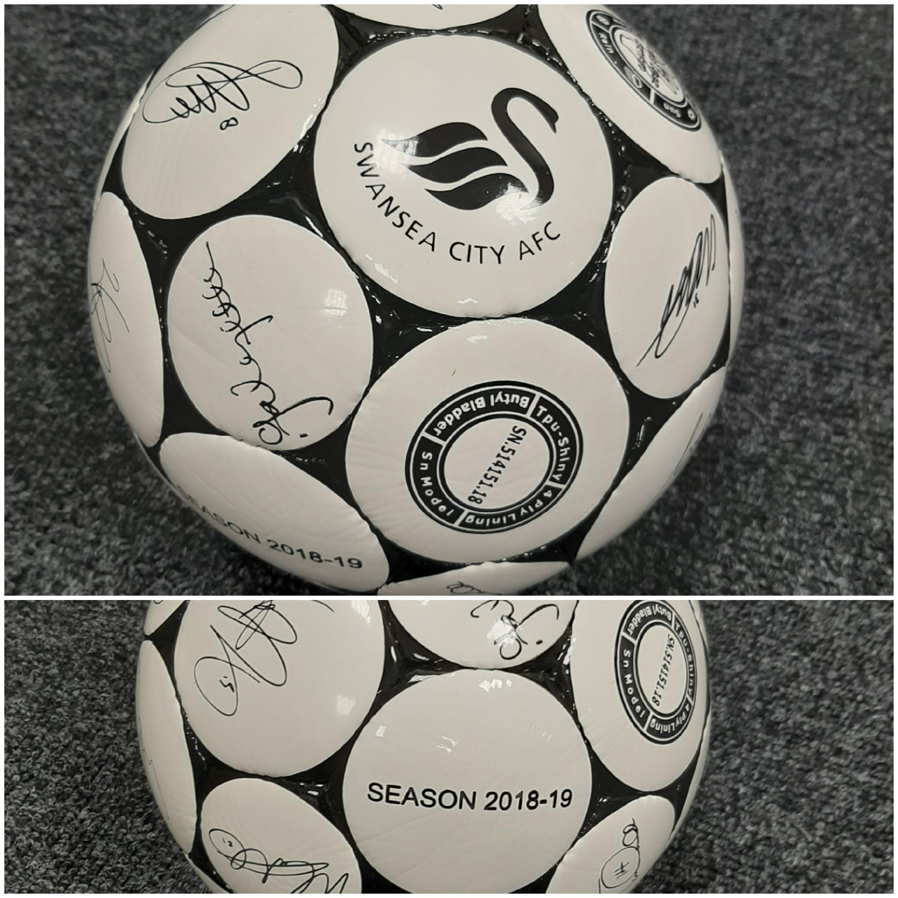 Signed SCFC ball from the 2018-2019 season