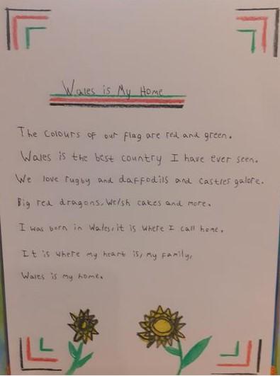Morgan's Wales is my Home Poem
